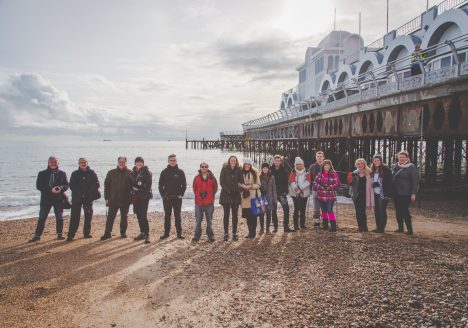 Strong Island Photography Walkshop - Southsea in Winter