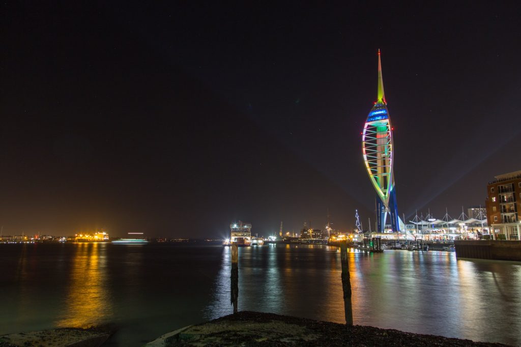 Strong Island Photography Walkshop - Old Portsmouth at Night