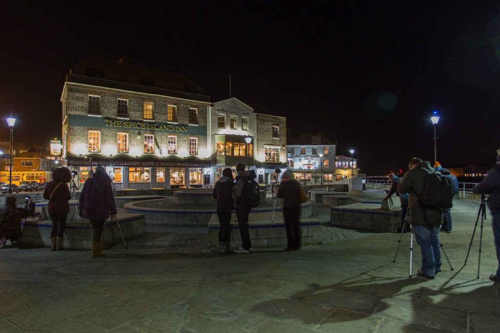 Strong Island Photography Walkshop - Old Portsmouth at Night