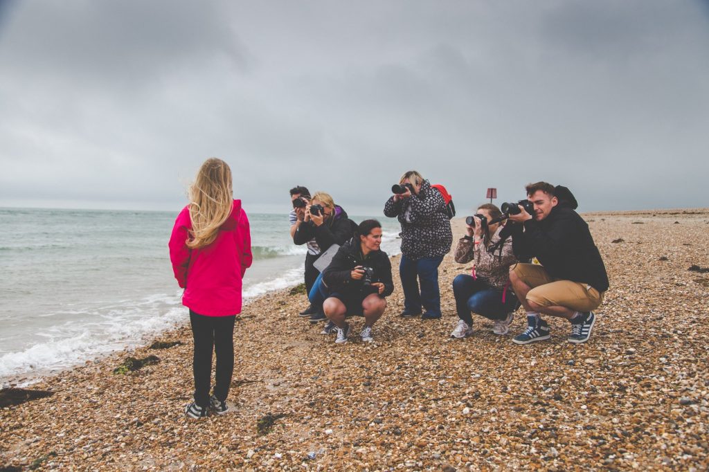 Strong Island Photography Walkshop - Hayling With Models
