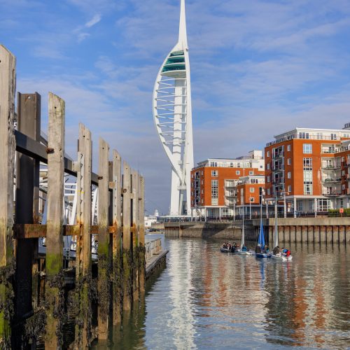 The Spinnaker Tower and Portsmouth Harbour
